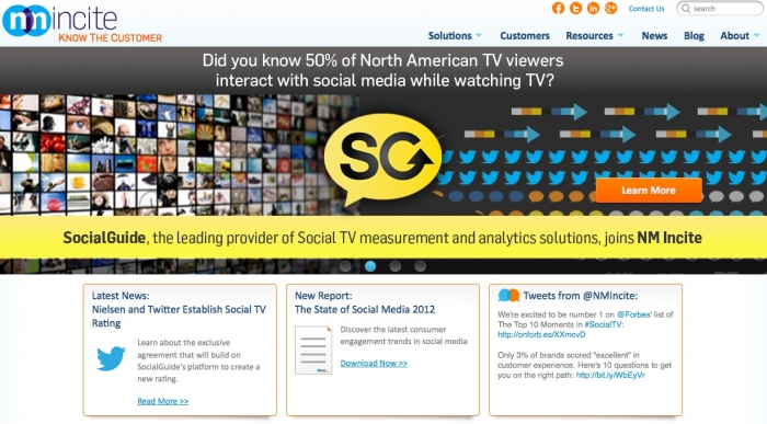 NMinsiteのサイト 米国ではTV視聴者の半分が、視聴中にSNSを利用するという