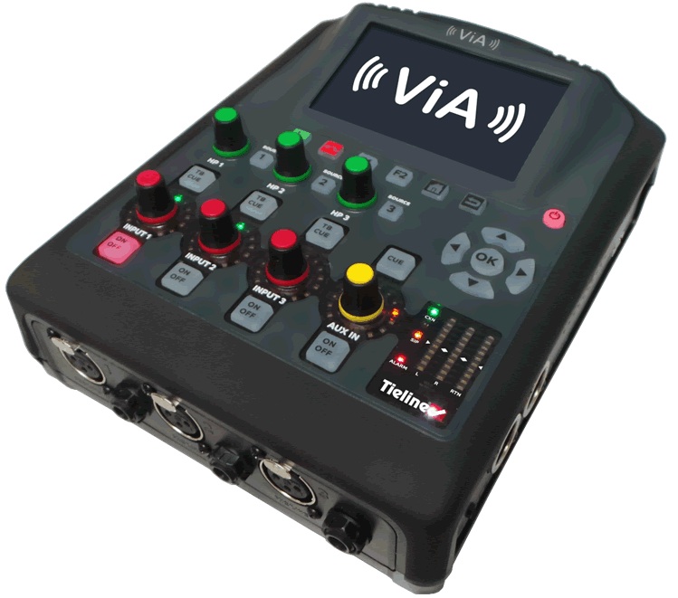 豪Tieline社のオーディオIPリモート伝送システム「ViA」