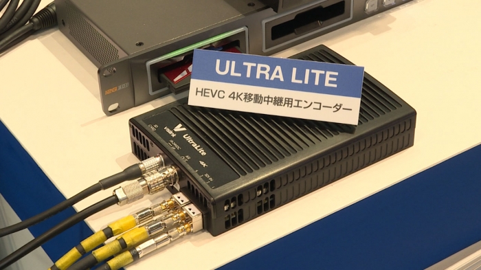 ULTRA LITE_HEVC 4K移動中継用エンコーダー