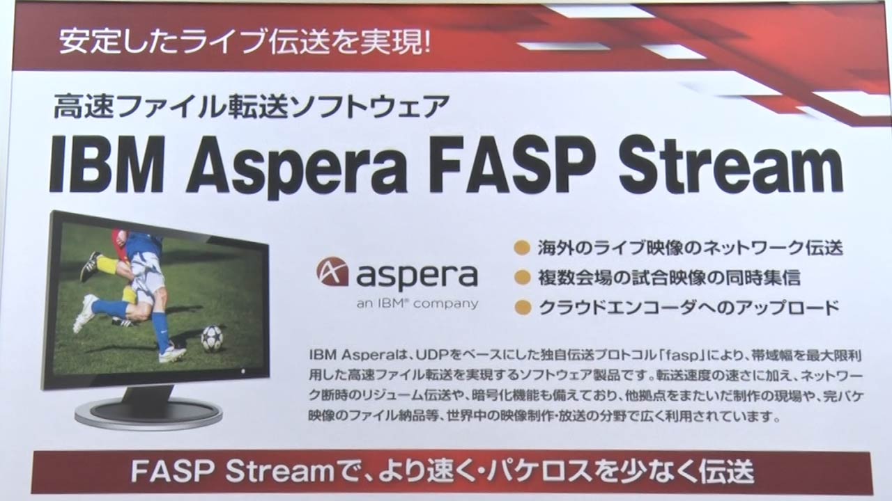 IBM Aspera FASP Stream