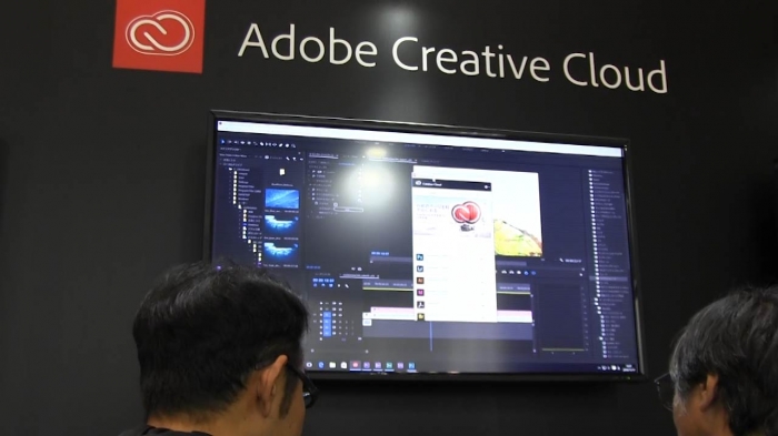 Adobe Creative Cloudのデモ