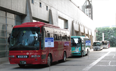 Direct shuttle buses will be available from each broadcast station