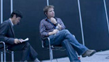 The movie director Gareth Edwards speaks at the Asia Contents Forum
