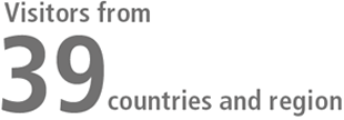 Breakdown of visitors by country & region