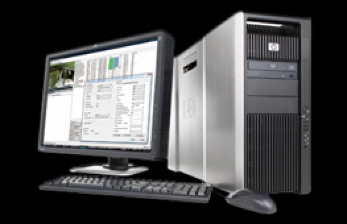 The HP Z800 installed with CodecSys