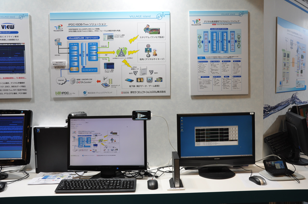 IPDC/ISDB-Tmmマルチメディアソリューション