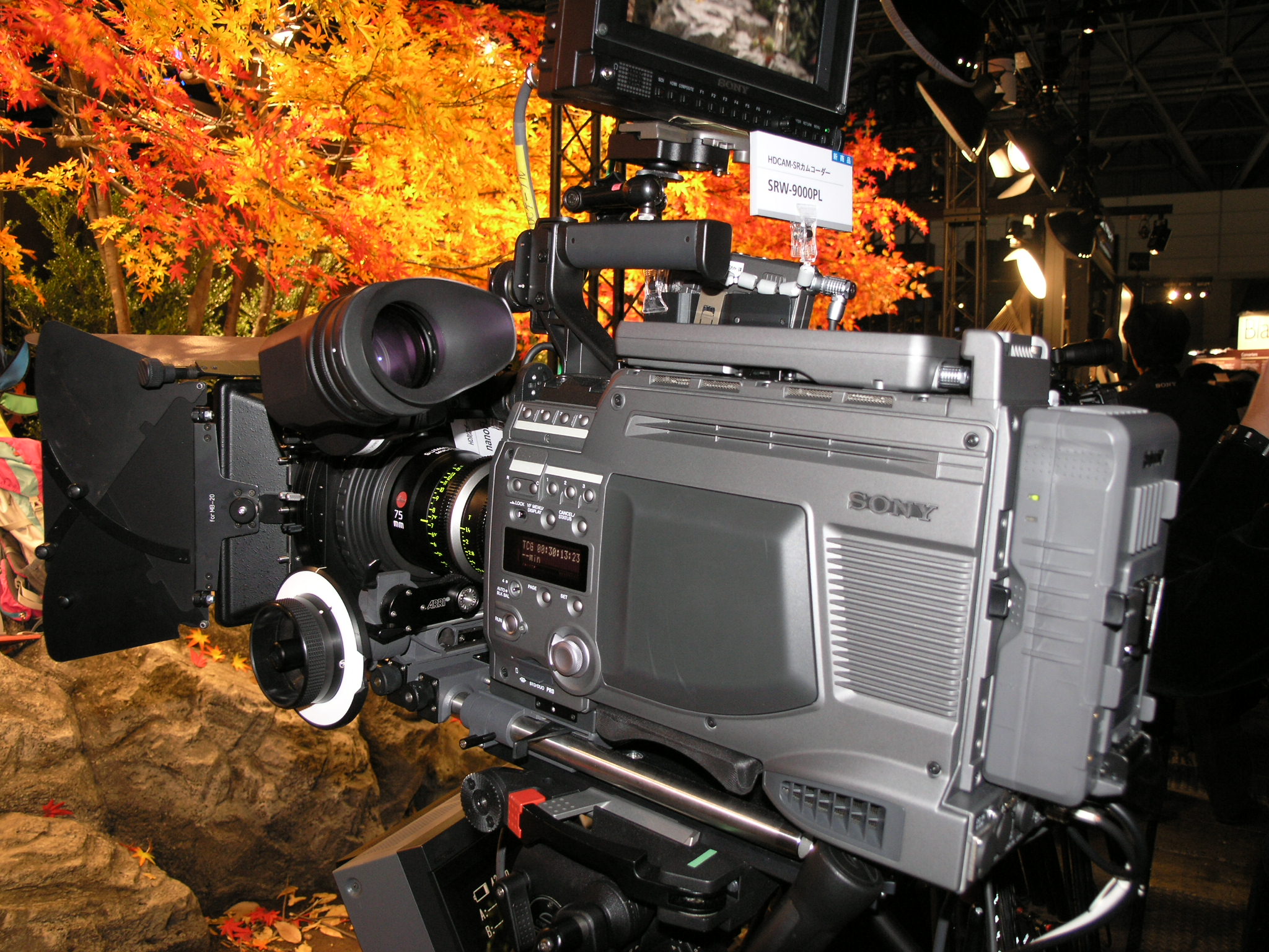 Sony's high-end camcorder.