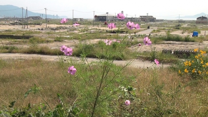 9月上旬に撮影した第二作目の陸前高田の風景