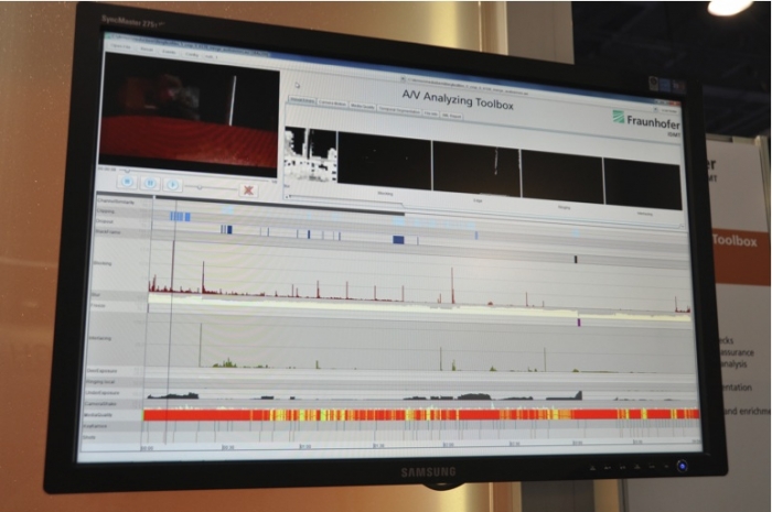 AV Analyzing Toolboxの画面