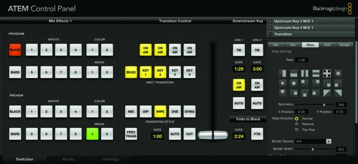 ATEM 2 M/E Production Switcher