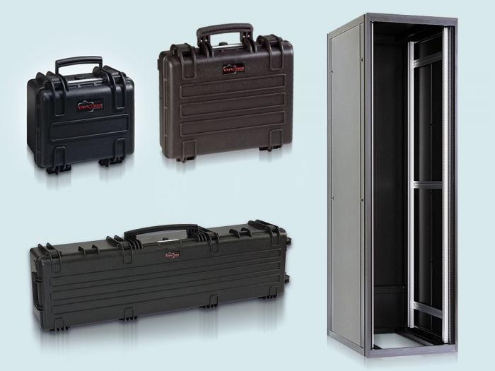 100% dustproof/waterproof (IP67) trunk cases