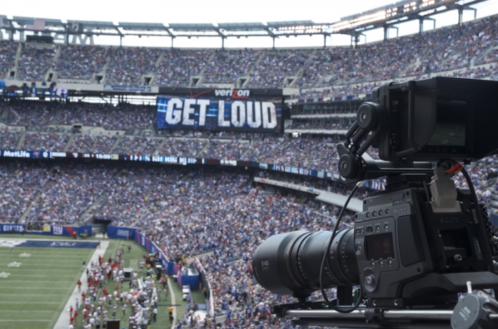 MetLife StadiumでのF65による中継