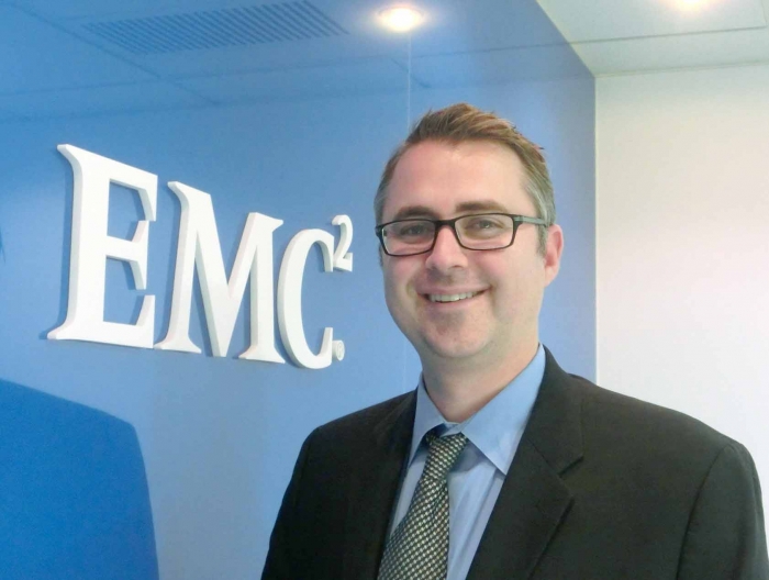 米EMC アイシロン事業部 マーケティング・製品管理担当VPのサム・グロコット氏