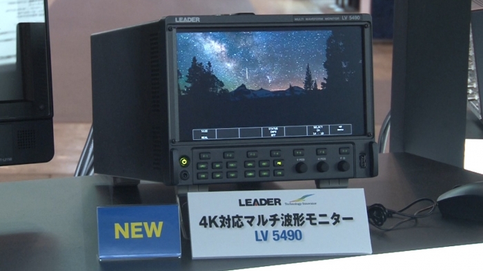 ４K対応マルチ波形モニター LV-5490