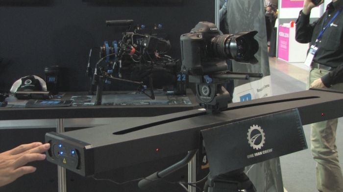 The One Man Crew, featuring parabolic motion, which propels the camera in an arch-like motion