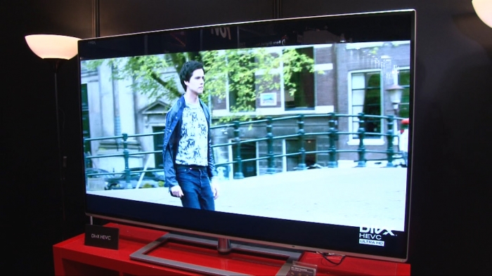 DivX HEVC 4K映像再生デモ DivXプレイヤー