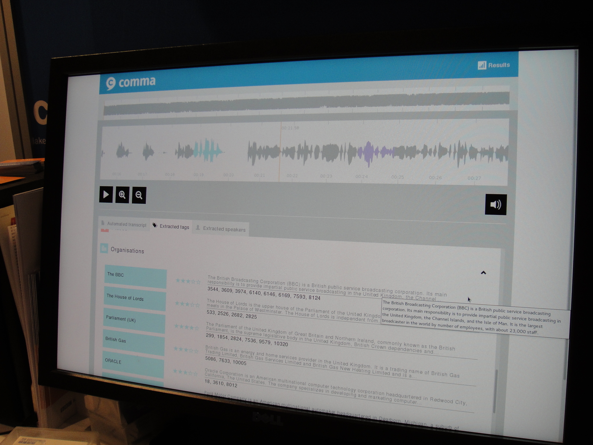 BBC R&Dは音声アーカイブスを自動的にテキスト化する技術を開発した