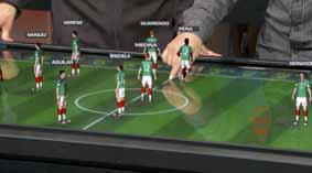 Table Football real time VR studio system introduced at the FIFA World Cup