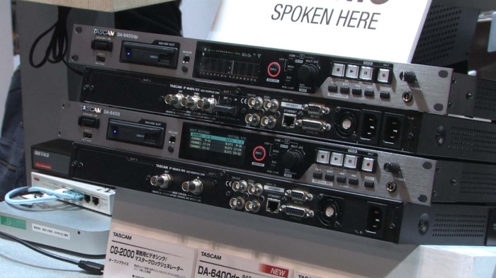 DA-6400 Series 1U 64ch digital multitrack recorder