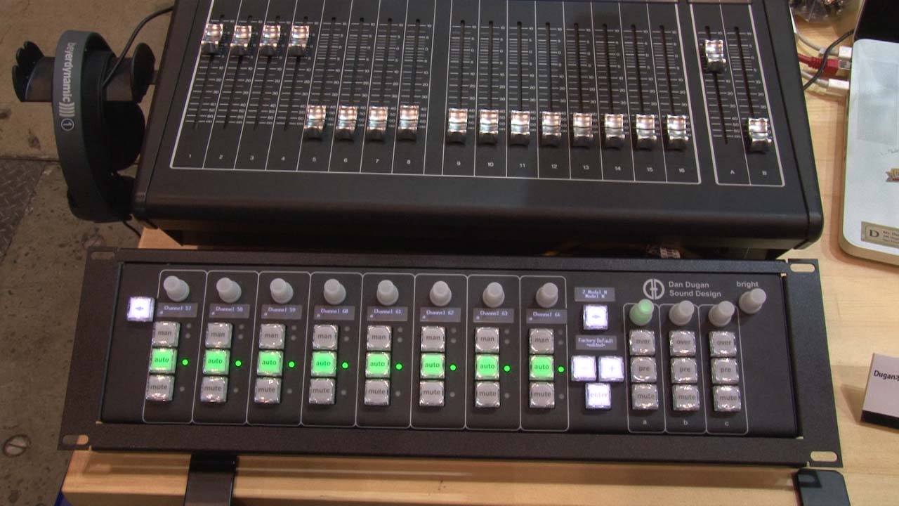 Model K automatic mixer control panel