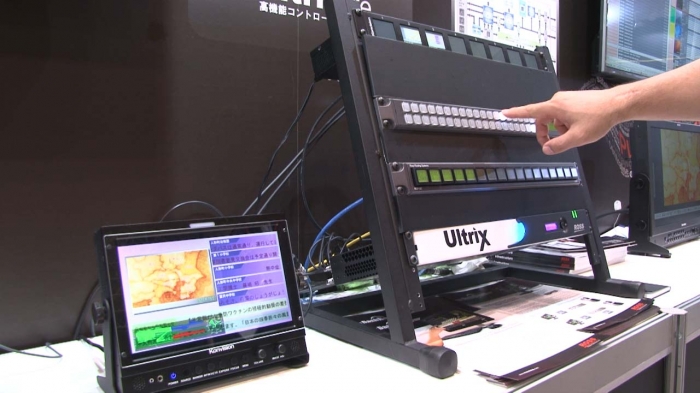 The Ultrix routing switcher with 12G-SDI support made by Ross Video
