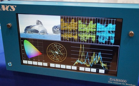 写4：8K信号の波形監視、プロトコル解析、信号発生機能を持つ8Kアナライザー(日本コントロールシステム)