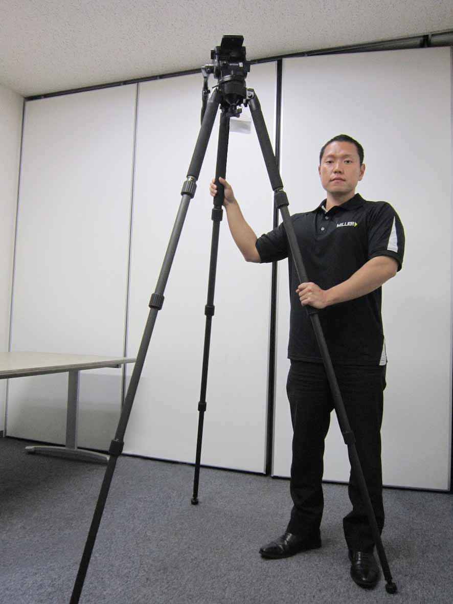 MILLER's professional-use tripod 