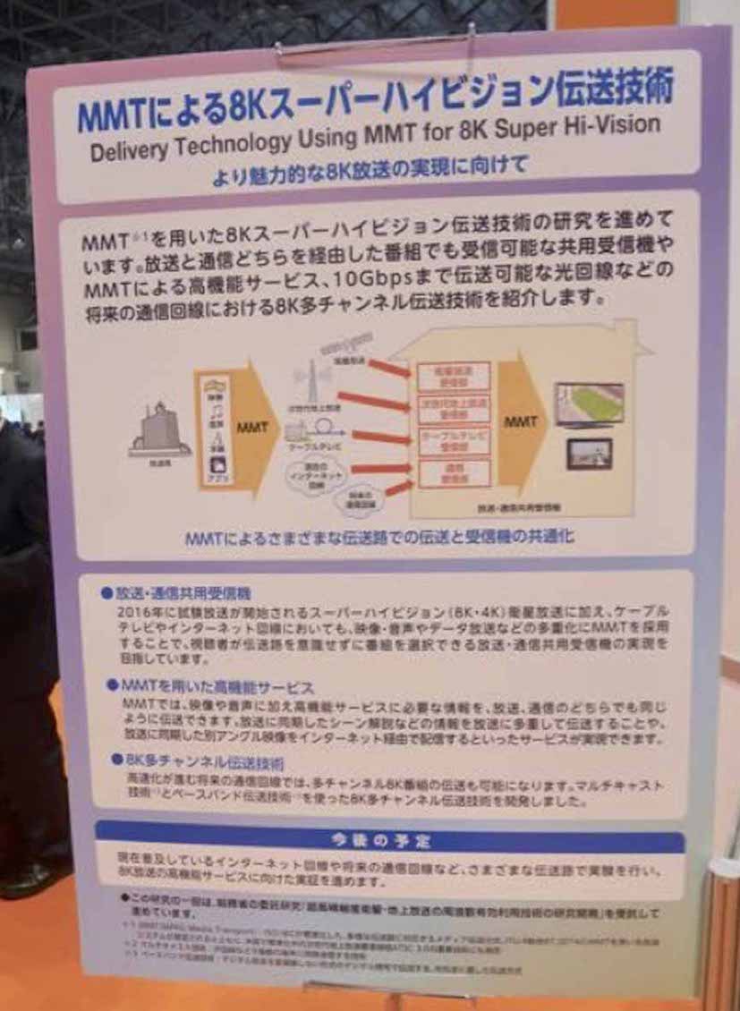 MMTにより、視聴者は伝送路を意識する必要がなく、どちらでも同じ映像を楽しむことが可能