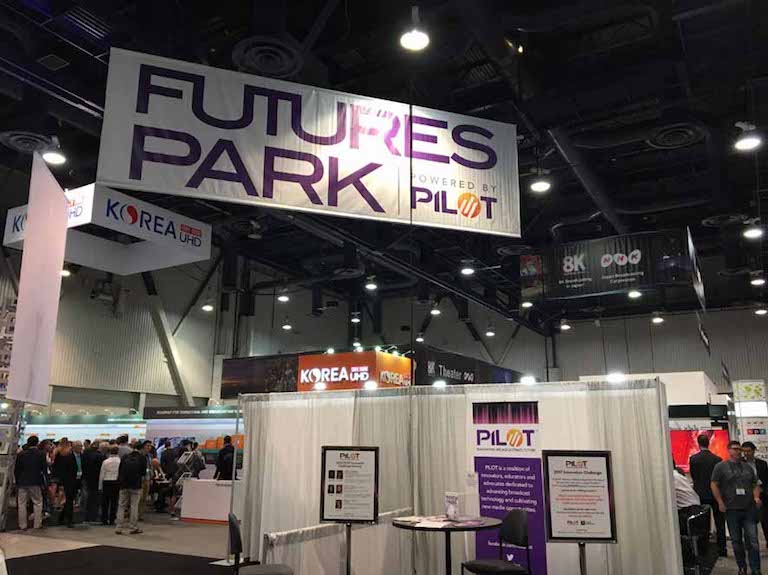 世界の放送・映像技術が一堂に会するFutures park