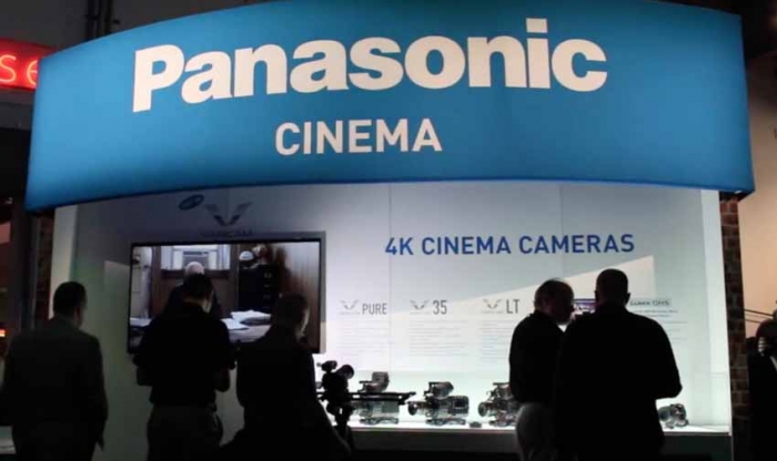 4K Cinema Camera Corner at the Panasonic Booth