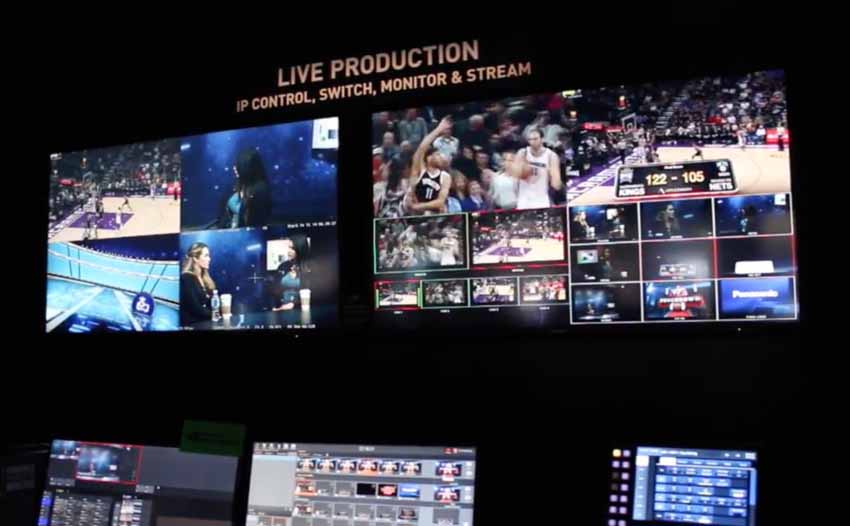 IP solutions for live video production