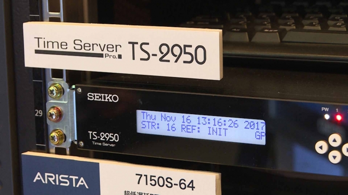 時刻同期をIPネットワークで実現する、グランドマスタークロック「Time Server Pro. TS-2950」