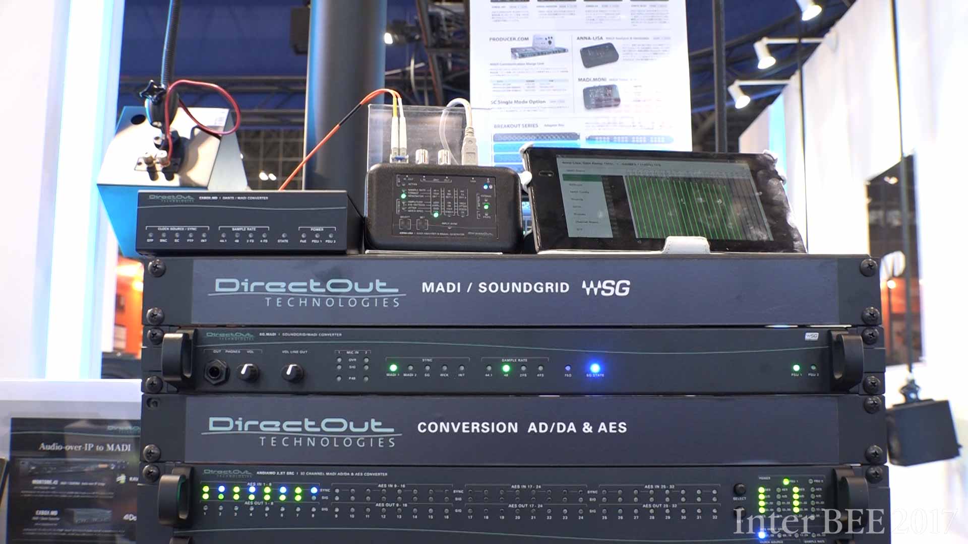 Waves SoundGridとMADIをリンクするコンバータ「DirectOut SG.MADI」