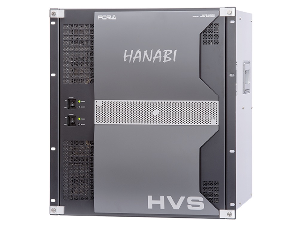 12G対応ビデオスイッチャ「HVS-6000」（新製品）