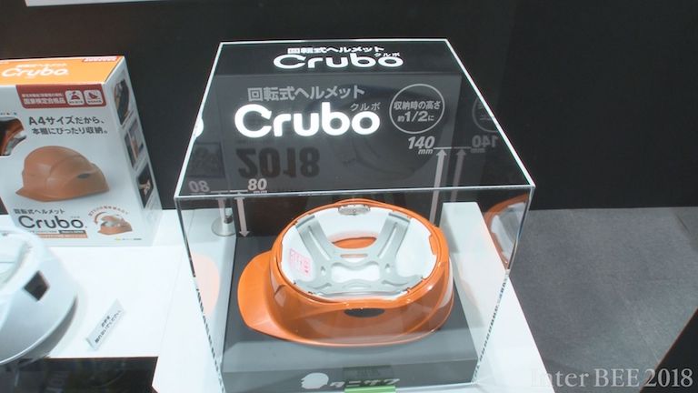 回転式ヘルメット Crubo