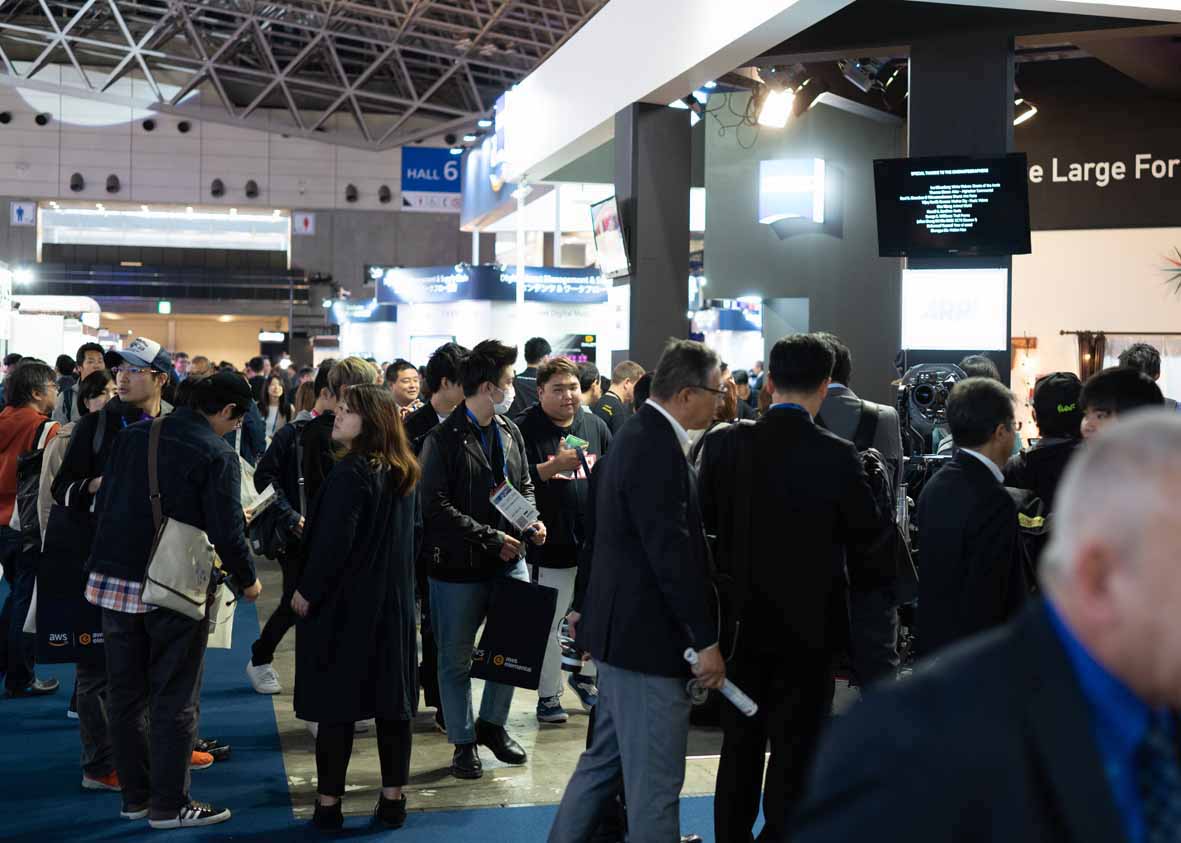 Inter BEE 2018の展示会場