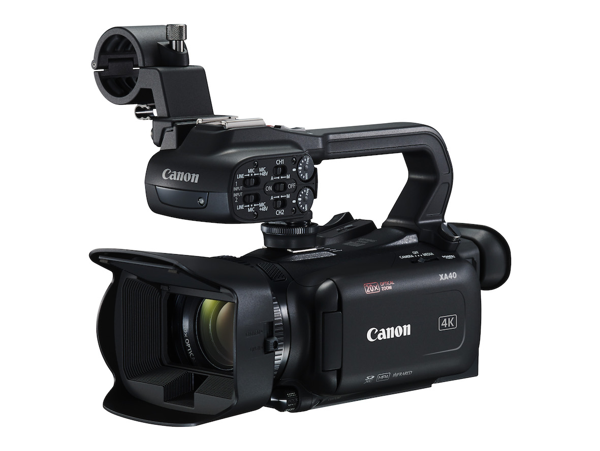 4K対応業務用ビデオカメラ「XA40」