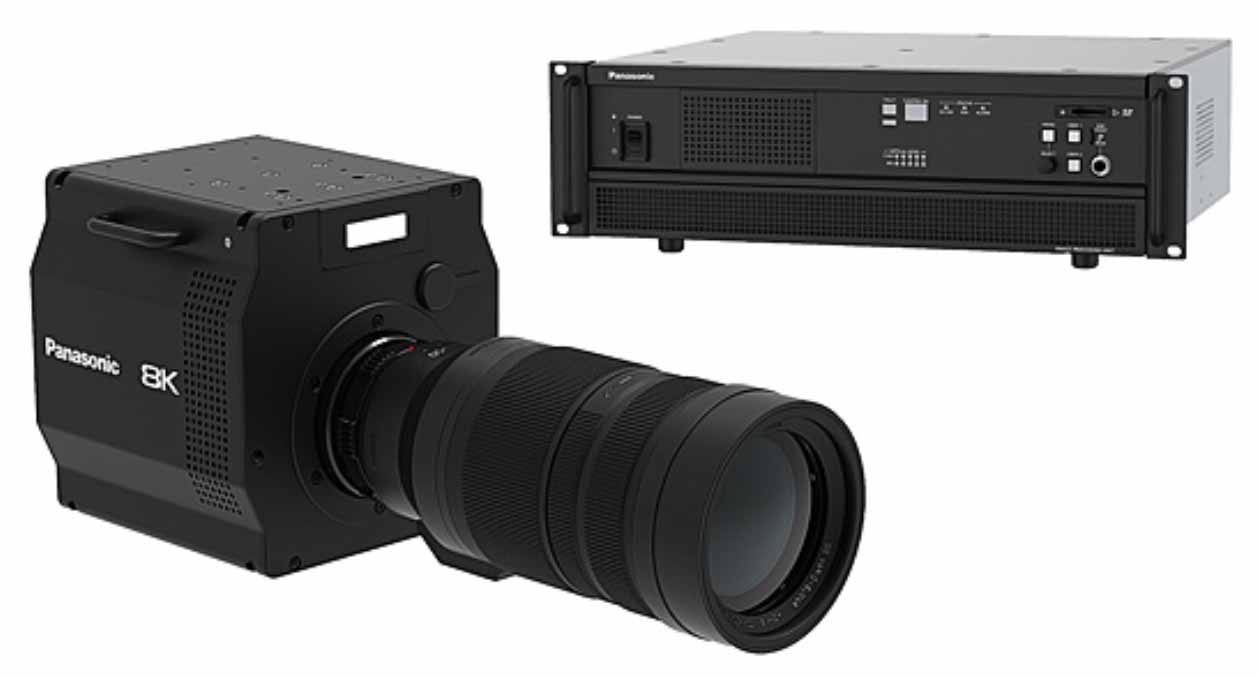 8Kマルチパーパスカメラ「AK-SHB800GJ」とイメージプロセッシングユニット「AK-SHU800」