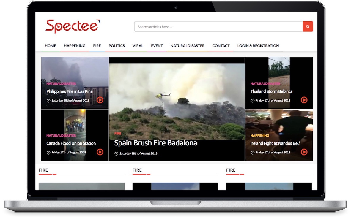 海外版 「Spectee.com」