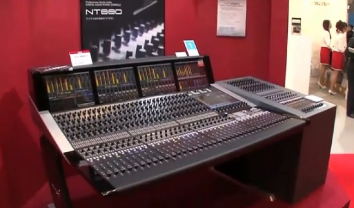 New digital audio mixing board the NT880.